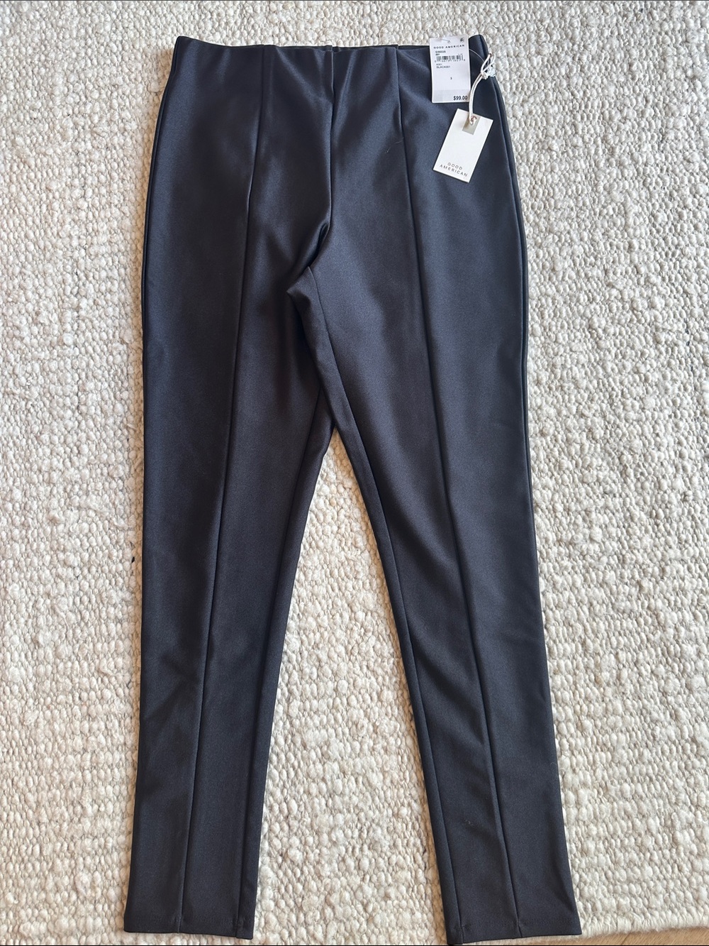 Good American Leggings Black - Front seam